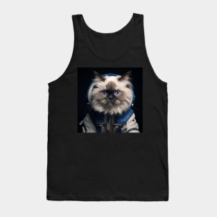 Astronaut Cat in Space - Ragdoll Tank Top